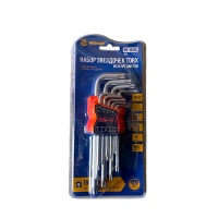 Набор звездочек Torx 180 мм, 9 предметов, 50 HRC, "Maximum" (Максимум) MX 46245