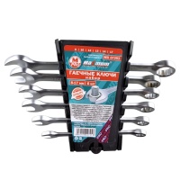 Набор гаечных ключей, 6 предметов, 8-17 мм,  "MAXIMUM" MX 07253 (2141)