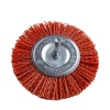 щетка для дрели нейлоновая 100 мм, 4", плоская,"maximum" mx 18242 оптом