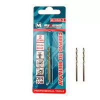 Сверло по металлу 2 мм, "MAXIMUM", МХ 6542