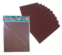 Наждачная бумага P 600, 230x280 мм, 10 листов, бумажная основа, "MAXIMUM" MX 11328